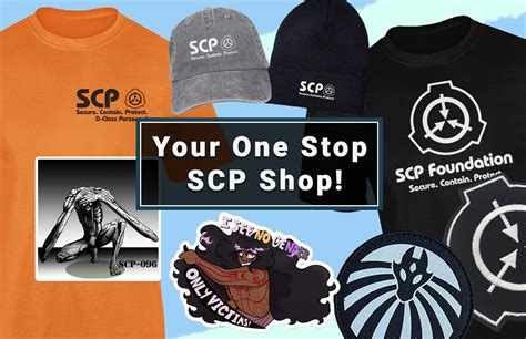 Scp merchandise - 1-48 of over 1,000 results for "scp merchandise" Results. Price and other details may vary based on product size and color. +9 colors/patterns. Opal Sky Studio - SCP Foundation. SCP-999 + SCP-682 Tickle Monster + Hard to Destroy Reptile T-Shirt. 4.8 out of 5 stars 89. $21.49 $ 21. 49.